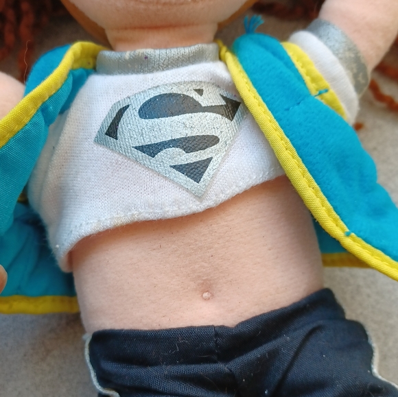 •WB girl fan delight Super Women Doll Plush  accessory Keychain 2000 Warner Bros - Picture 4 of 14